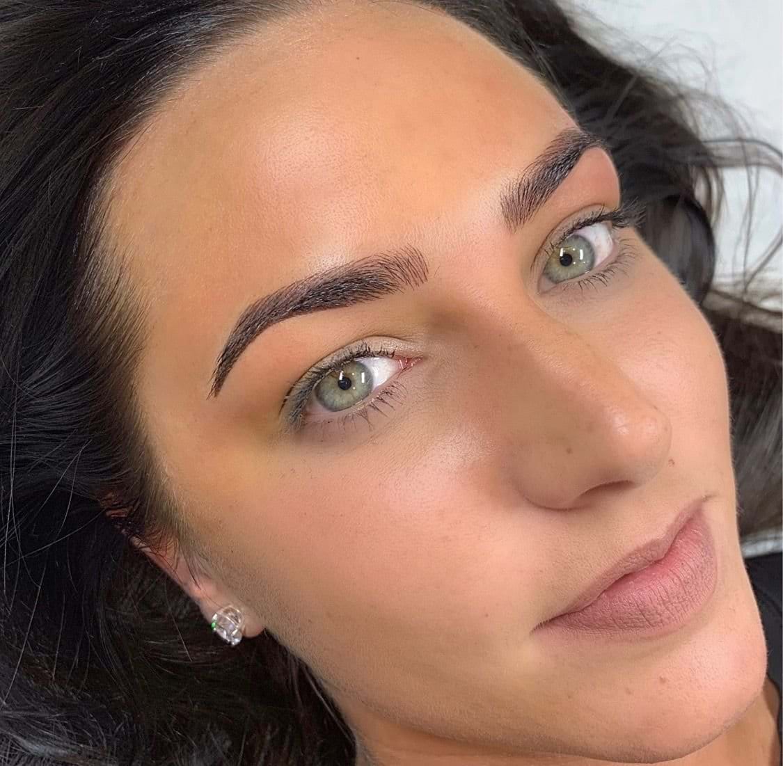 Black Hair,Combo Brows